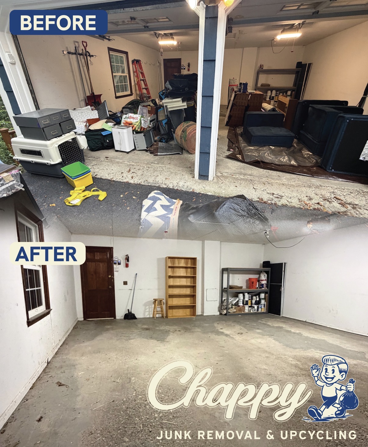 Work shared by Chappy Junk Removal & Upcycling