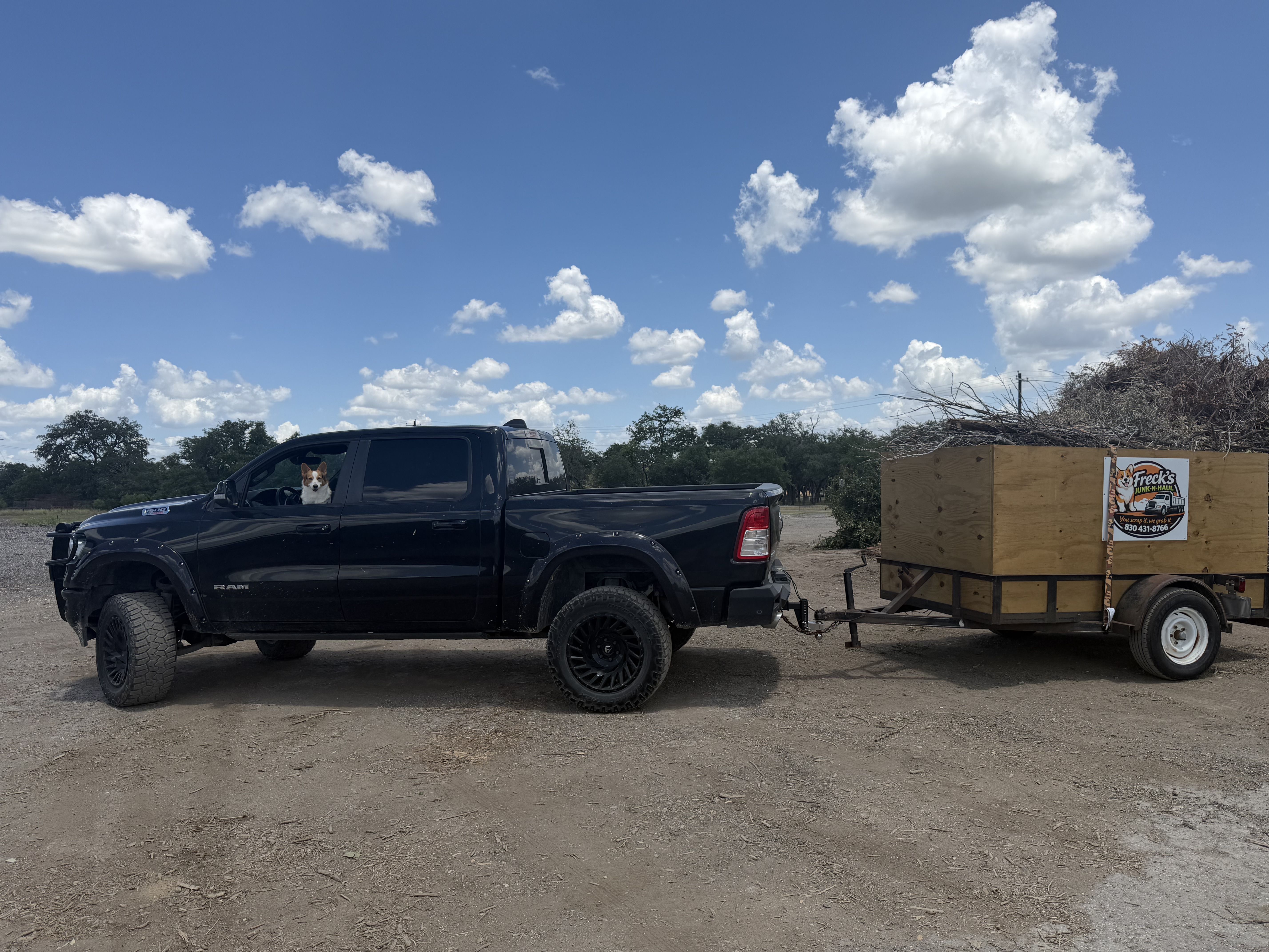 Work shared by Freck’s Junk-N-Haul